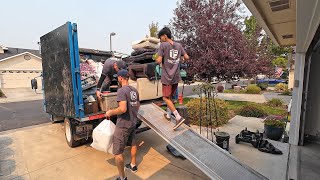 Garage Cleanout in Meridian Idaho [upl. by Hanala]