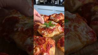 PizzateigRecycling😍 pizza backen rezept fy fyp [upl. by Buseck]