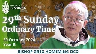 Catholic Mass Today 29th Sunday Ordinary Time 20 October 2024 Bishop Greg Homeming Lismore Australia [upl. by Yesteb]