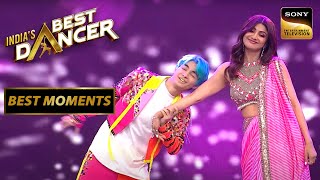 Indias Best Dancer S3  Shilpa Shetty ने मारे IBD के Contestants के साथ ठुमके  Best Moments [upl. by Anaeerb]