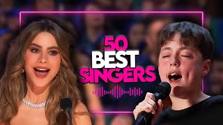 50 BEST Singing Auditions EVER [upl. by Leynad]