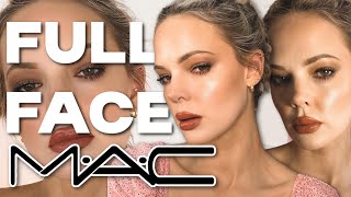 FULL FACE OF MAC COSMETICS [upl. by Edya]