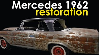 Restoring a Classic mercedesbenz restoration [upl. by Latsirc]