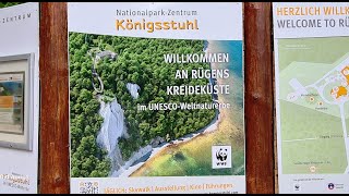 Skywalk Königsstuhl Deutschlands höchster Kreidefelsen auf Rügen mit der Erlebnisausstellung [upl. by Sej]