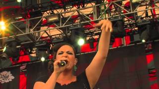 Caro Emerald Live  Back It Up  Sziget 2012 [upl. by Aikrahs]