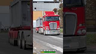 Kenworth K200 container truck turning [upl. by Evy]