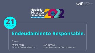 Webinar 21 octubre quotEndeudamiento Responsablequot [upl. by Aneerhs]