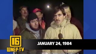 Newswatch 16 for January 24 1984  From the WNEP Archives [upl. by Plath]