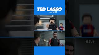 Lego Ted Lasso  Dealing With Bullies Comparison tedlasso lego animation roykent [upl. by Naitsirk]