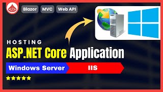 Deploy ASPNet Core Web Application in IIS  Dot Net Core Hosting [upl. by Nrubloc]