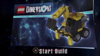 LEGO Dimensions 71212 Emmet Emmets Excavator Build Instructions [upl. by Albrecht]