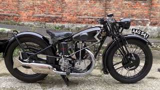 1929 Rudge Special 500cc OHV 4 Speed 4 Valve [upl. by Anyaled]