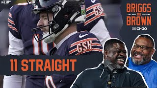 Briggs and Brown POSTGAME Packers block Cairo Santos last second field goal  CHGO Bears Podcast [upl. by Ylek]