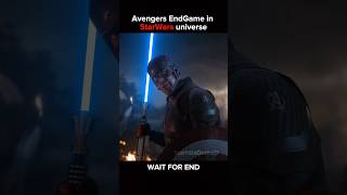 Endgame in Starwars Universe 🤯🥵  shorts marvel starwars [upl. by Aihsenod436]