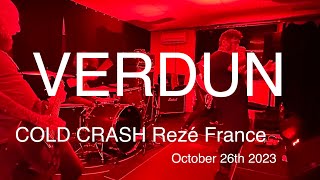 VERDUN Live Full Concert 4K  COLD CRASH Rezé France October 26th 2023 [upl. by Maxim552]