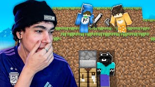 SPREEN vs 2 CAZADORES ⚔️ MINECRAFT SPEEDRUN con AMIGOS [upl. by Fruma]