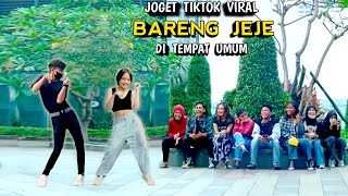 JOGET TIKTOK VIRAL BARENG JEJE DI TEMPAT UMUM NGAKAK PARAH [upl. by Lebasi610]