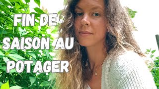 Vlog 7  Nettoyage du potager et compotes de pommes [upl. by Honora823]