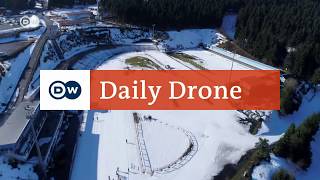 DailyDrone Ski Arena Oberhof  DW Deutsch [upl. by Brinson]