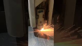 CNC LASER LOGO CUTTINGlasercutting plasmalaserengravinglasercraftlaserartmakercommunity [upl. by Rafaj]