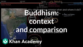 Buddhism context and comparison  World History  Khan Academy [upl. by Kcire676]