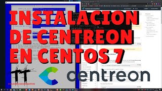 CENTREON  INTALACION CENTOS 7 POR PAQUETES [upl. by Colas]