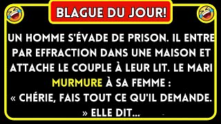 Blague Du Jour 🤣 Le Mari Murmure à Sa Femme… Blagues Drôles 🤣 [upl. by Dnomzed]