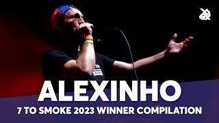 Alexinho 🇫🇷  Winners Compilation  GRAND BEATBOX BATTLE 2023 7 TO SMOKE [upl. by Neneek]