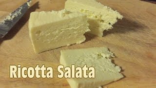 Making Ricotta Salata at Home [upl. by Aihsad]