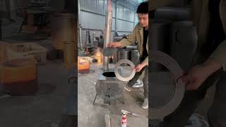 Rural firewood coal heating cooking stove Haoyang heating stove manufacturer [upl. by Nileve55]