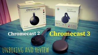 2019 Google Chromecast 3 vs Chromecast 2 Unboxing amp Review features amp update [upl. by Edmead]