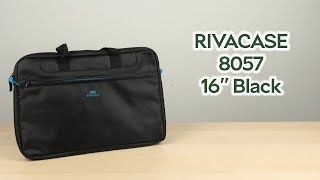 Розпаковка RIVACASE 8057 16 Black 8057 Black [upl. by Danyelle]