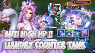 COUNTER HIGH HEALTH  Crystal Rose Seraphine AP Support Gameplay  Wild Rift BuildRunes [upl. by Klepac523]