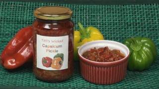 Capsicum Bell Pepper Pickle Recipe [upl. by Euhc523]