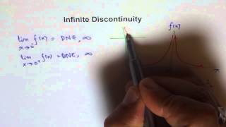 Infinite Discontinuity Defined with Limits [upl. by Leikeze]