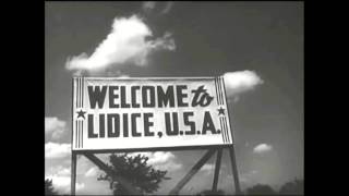 Lidice Illinois Dedication in Soviet Newsreel English Subtitles [upl. by Nedrob879]