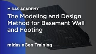 The Modeling and Design Method for Basement Wall and Footing [upl. by Laurella568]