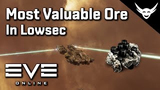 EVE Online  Mining most Valuable Ore in lowsec [upl. by Rimhsak687]