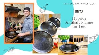 Onyx cookware  Innovative Hybride Antihaft Pfanne im Test  Robust amp Kratzfest [upl. by Letnohs]