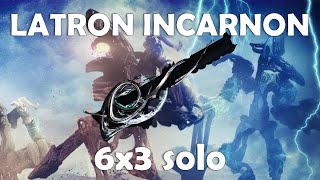 Latron Prime Incarnon No Riven 6x3 Eidolon Solo  Warframe [upl. by Monti]