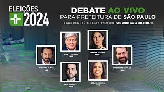 Debate TV Cultura  Eleições 2024 Prefeitura de São Paulo  15092024 [upl. by Lalaj]