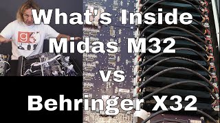 Take Apart Behringer X32 amp Midas M32 Public [upl. by Ttennaj]