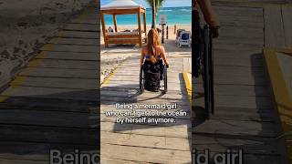 Paralyzed life spinalcordinjury wheelchair wheelchairlife paralysis shorts [upl. by Enuj]