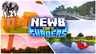 New  MCPE 121  Top 5 Newb Shaders [upl. by Jacklyn]