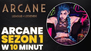 ARCANE SEZON 1 ⚙️✨  Cała fabuła w 10 minut  Streszczenie  Recap [upl. by Eetse]