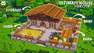 Minecraft 6Bed Mansion Tutorial  Ep1 How to Build a House in Minecraft [upl. by Neeham697]