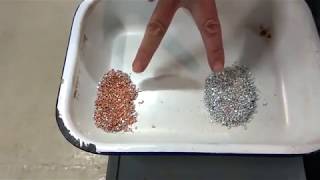 Electrostatic Separation of Copper and Aluminium for Recycling [upl. by Kemeny]