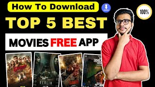 🎥Top 5 Best Movies Download App 2025  New Best Movie App  Best Movies Website 🎬 [upl. by Eelsha]