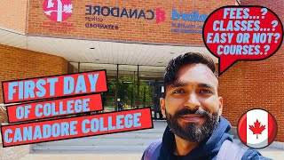 FIRST DAY OF COLLEGE IN CANADA🇨🇦 CANADORE COLLEGE  CIVIL ENGINEERING TECHNICIAN 2023 [upl. by Simmie]