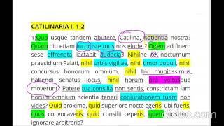 Cicerone Catilinaria I parr 1 e 2 [upl. by Dnesnwot]